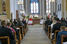 Feier der 1. Heiligen Kommunion in Sankt Crescentius (Foto: Karl-Franz Thiede)